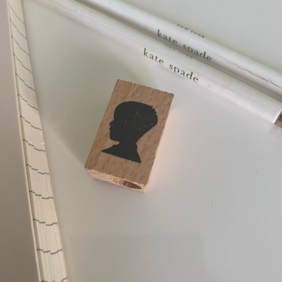 Kate Spade - vintage pencils and sharpener + mini paper pad - Picture 2 of 6